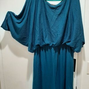 NWT casual teal dress